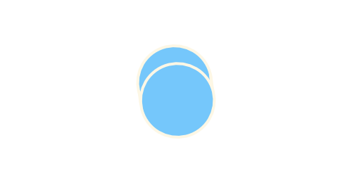 icône point bleu